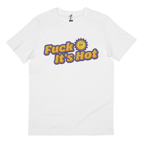 IT'S HOT WHITE TEE