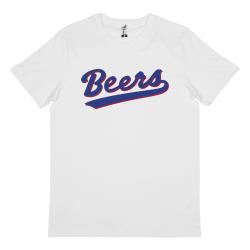 BEERS BASEKETBALL WHITE TEE BEERS BASEKETBALL WHITE TEE