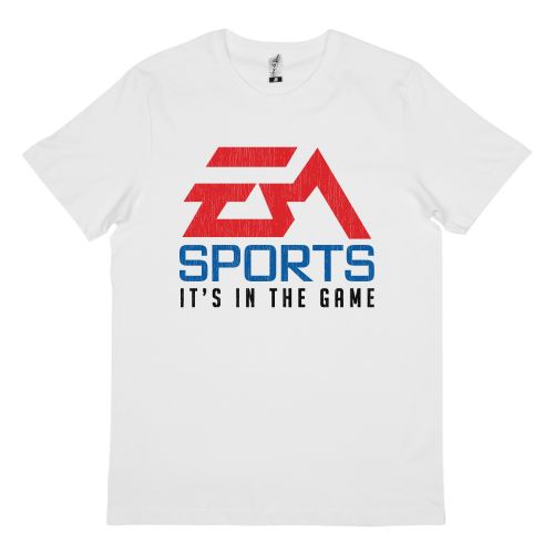 IT'S IN THE GAME WHITE TEE