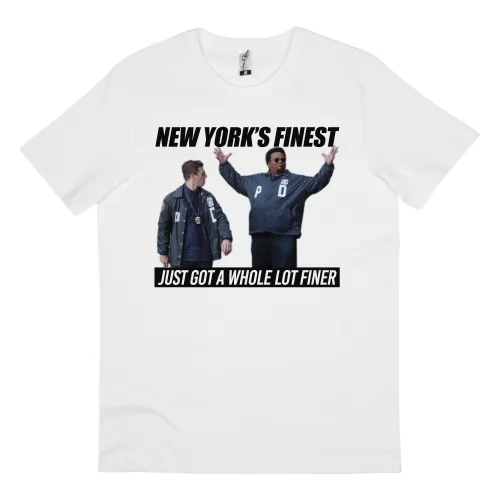 NEW YORKS FINEST WHITE TEE