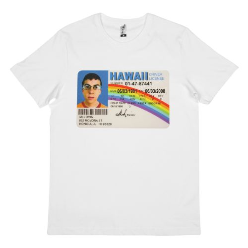 MCLOVIN WHITE TEE