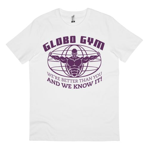 GLOBO GYM WHITE TEE