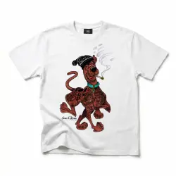 STONED SCOOBY WHITE TEE