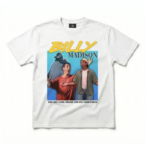 BILLY MADISON WHITE TEE