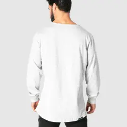 CLASSIC GREY LONGSLEEVE TEE