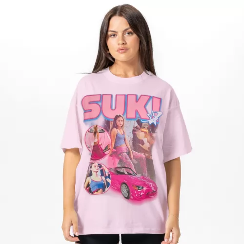 VINTAGE PINK SUKI T-SHIRT