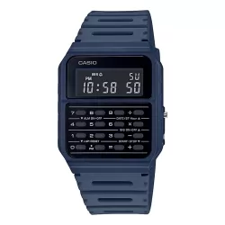 CASIO VINTAGE BLUE CALCULATOR WATCH