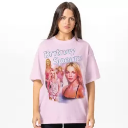 PINK BRITNEY UNISEX VINTAGE T-SHIRT