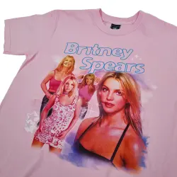 PINK BRITNEY UNISEX VINTAGE T-SHIRT