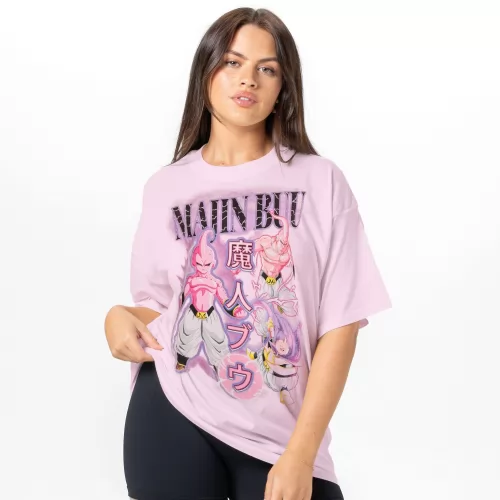 VINTAGE MAJIN BUU PINK T-SHIRT