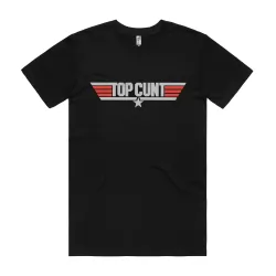 BLACK TOPCUNT TEE