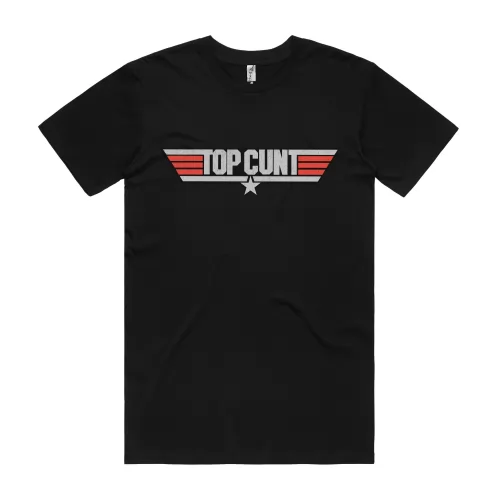 BLACK TOPCUNT TEE