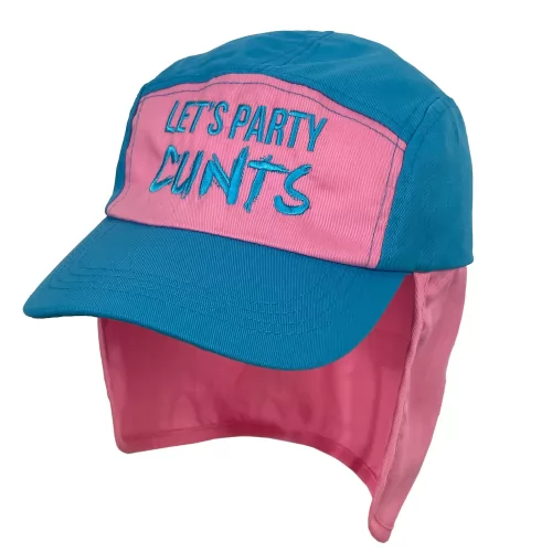 PINK AND BLUE LETS PARTY LEGIONNAIRES HAT