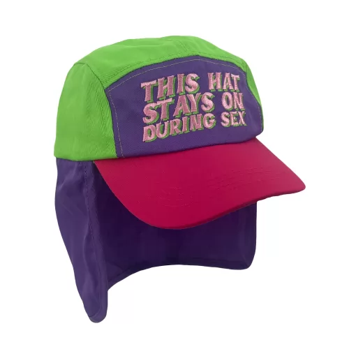 THIS HAT STAYS ON MULTI COLOURED LEGIONNAIRES HAT