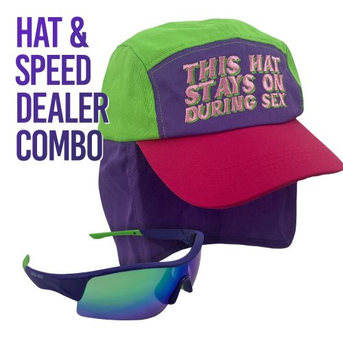 THIS HAT STAYS ON COMBO