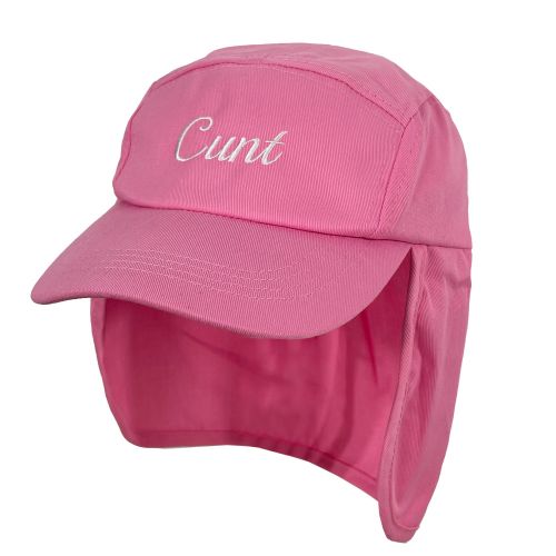 CURSIVE PINK LEGIONNAIRES HAT