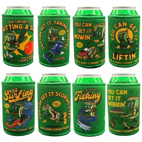 MASCOT 8-PACK STUBBY HOLDER COMBO