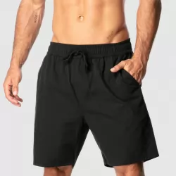 PACIFIC BLACK WALK SHORTS