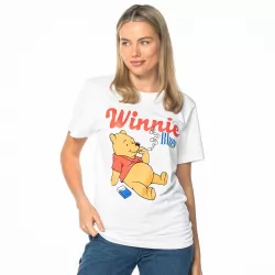 WINNIE BLUES WHITE TEE