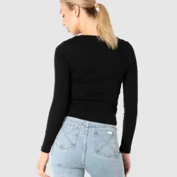CLASSIC BLACK LONGSLEEVE TEE