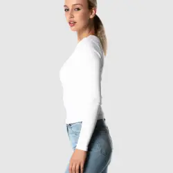 CLASSIC WHITE LONGSLEEVE TEE