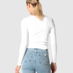 CLASSIC WHITE LONGSLEEVE TEE