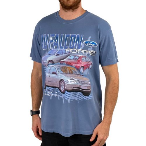 VINTAGE BLUE AU FALCON T-SHIRT