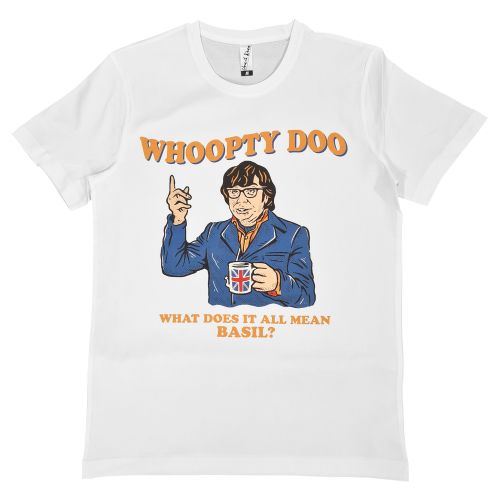 WHOOPTY DOO BASIL WHITE TEE