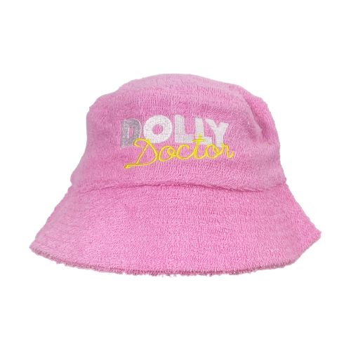 PINK DOCTOR TERRY TOWEL BUCKET HAT