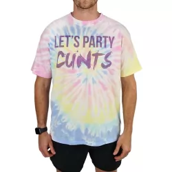 LETS PARTY TIE DYE T-SHIRT