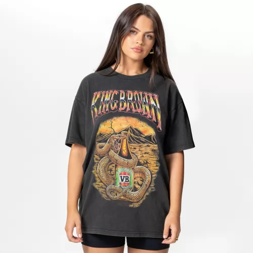 VINTAGE KING BROWN T-SHIRT
