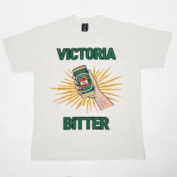 OFF WHITE BIG COLD BEER VINTAGE T-SHIRT