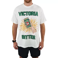 OFF WHITE BIG COLD BEER VINTAGE T-SHIRT