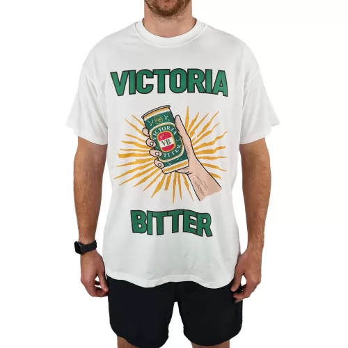 OFF WHITE BIG COLD BEER VINTAGE T-SHIRT