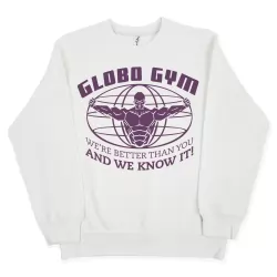 GLOBO GYM WHITE CREW