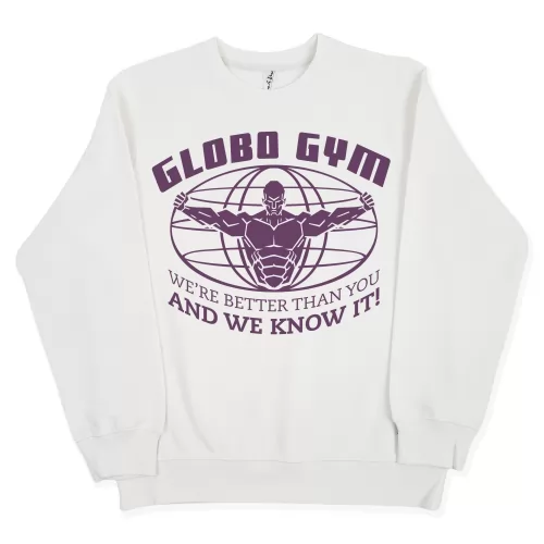 GLOBO GYM WHITE CREW