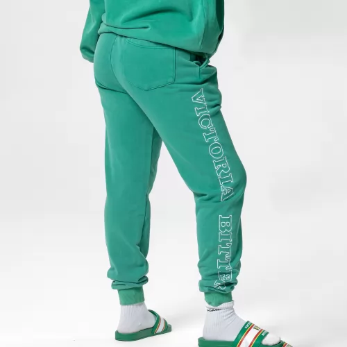 VINTAGE WASHED GREEN VB SWEATPANTS