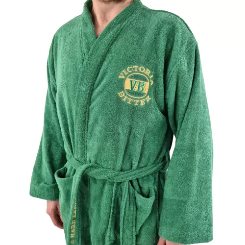 LUXE VB TERRY TOWELLING BATH ROBE