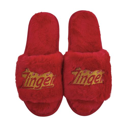 DIRTY BIRD FUR SLIPPERS