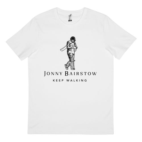 KEEP WALKING WHITE TEE