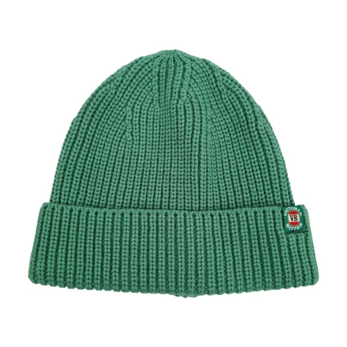 VB GREEN KNIT BEANIE