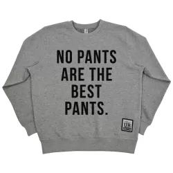 NO PANTS MARBLE CREW