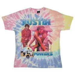 VINTAGE AUSTIN POWERS TIE DYE T-SHIRT