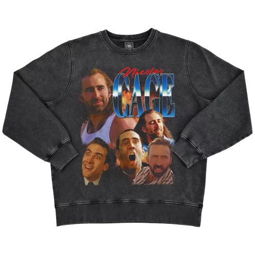 VINTAGE NIC CAGE CREW