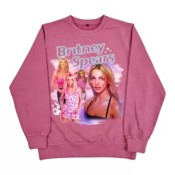 VINTAGE PINK BRITNEY CREW
