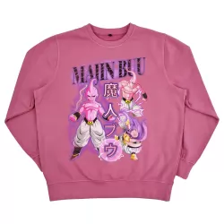 VINTAGE PINK MAJIN BUU CREW