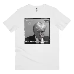 DONNY TRUMP WHITE TEE