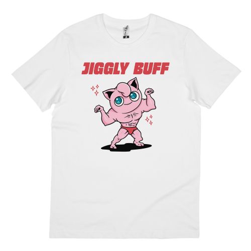 JIGGLY BUFF WHITE TEE