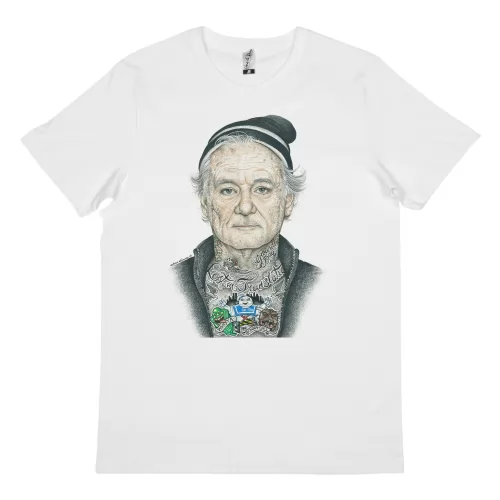 BILL MURRAY WHITE TEE