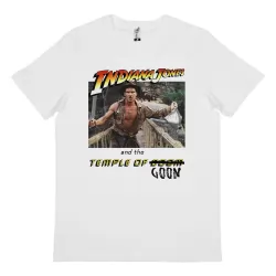 TEMPLE OF GOON WHITE TEE